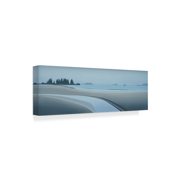 Ron Parker 'Chestrman Bay' Canvas Art,8x24